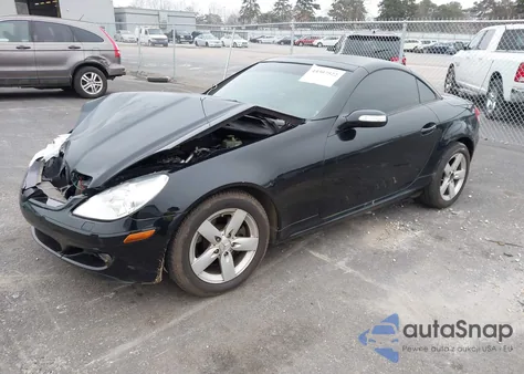 2007 Mercedes-Benz Slk 280 из США, поврежденный, VIN WDBWK54F37F134362